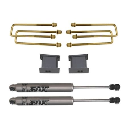 Maxtrac INCL, 3IN BLOCKS AND U-BOLTS, REAR FOX SHOCKS 901330F